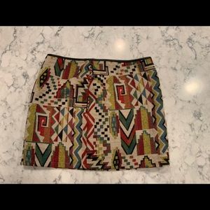 Blue~tique Brand - Aztec Mini Skirt